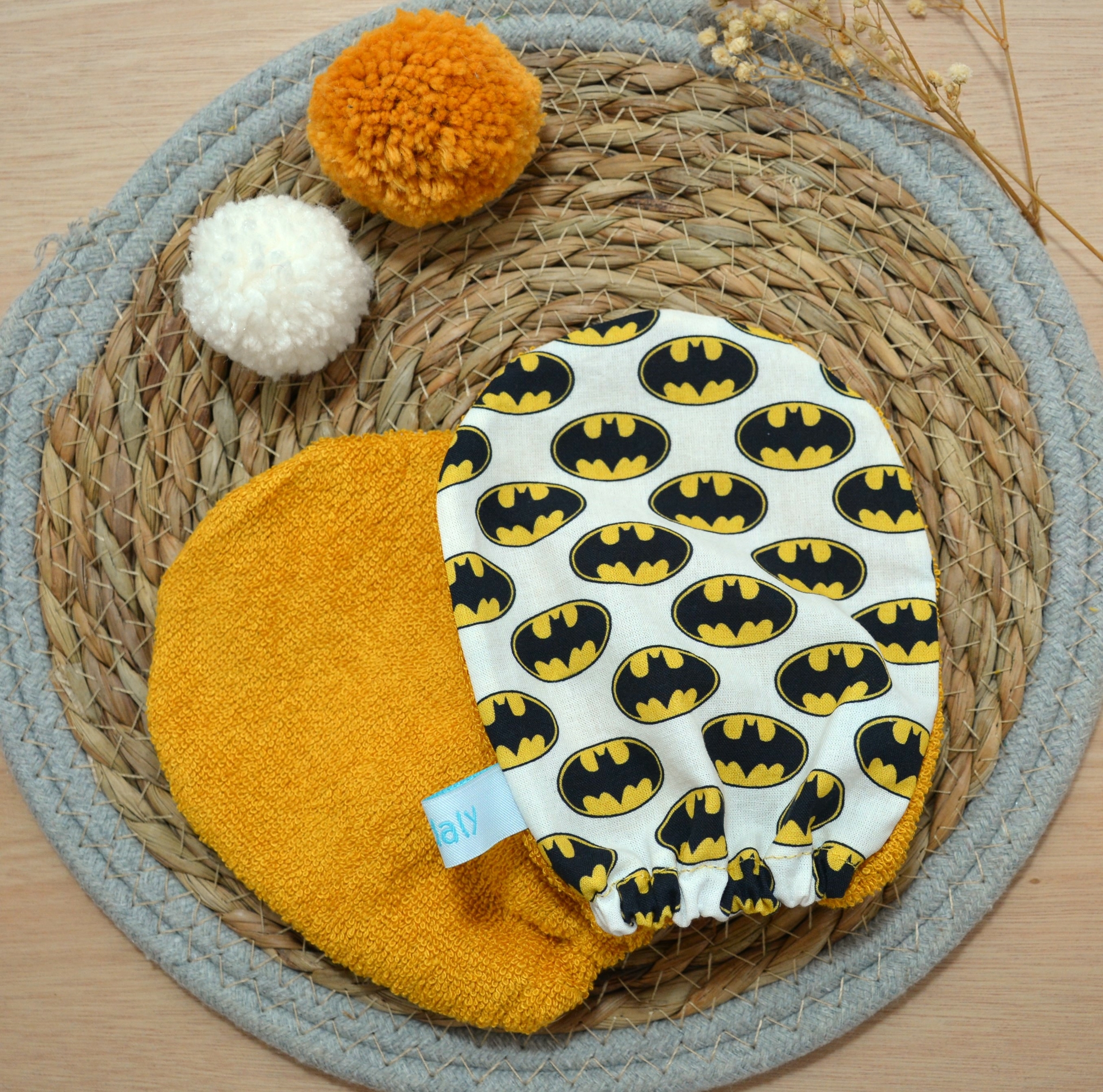 Gant de toilette enfant Batman
