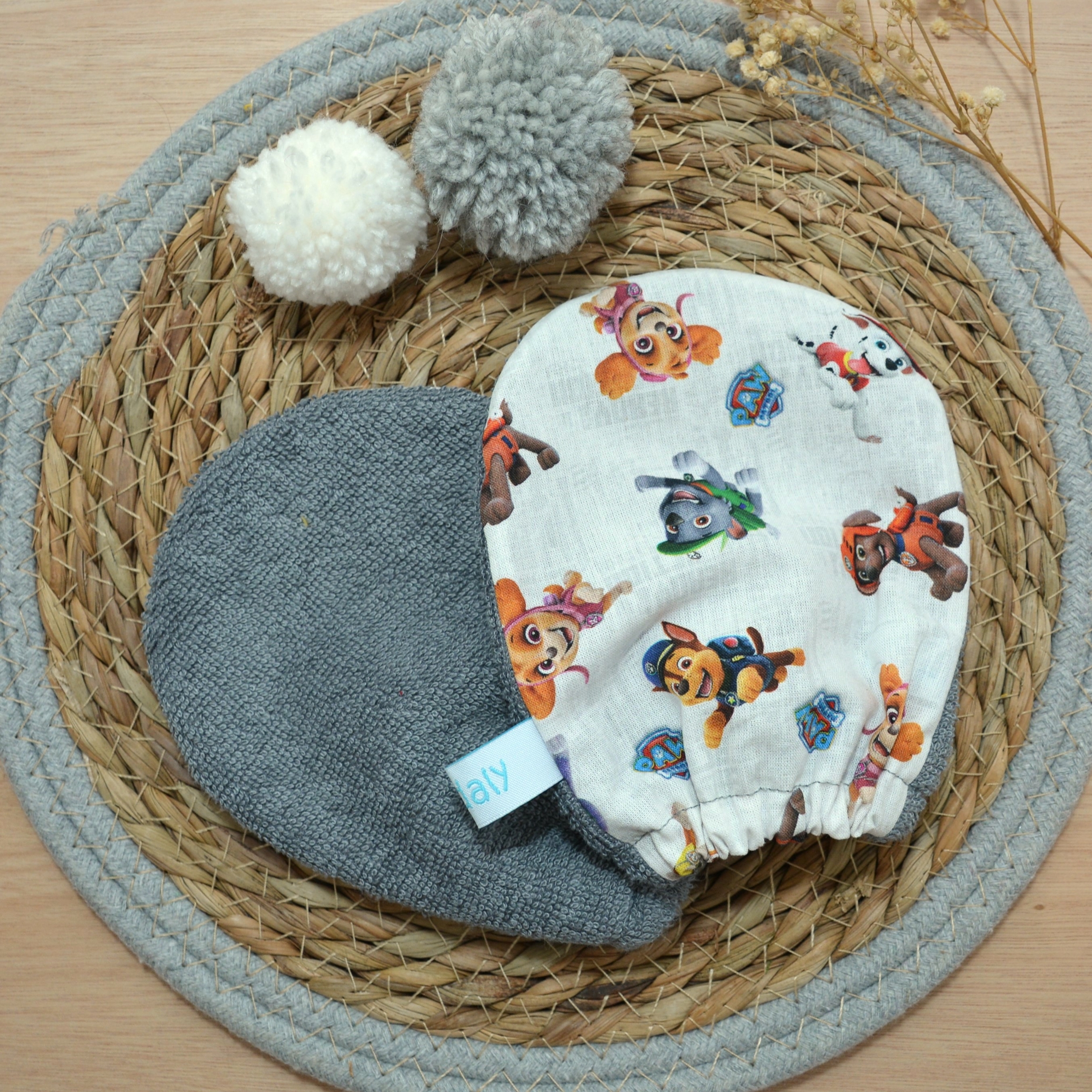 Gant de toilette enfant Patpatrouille