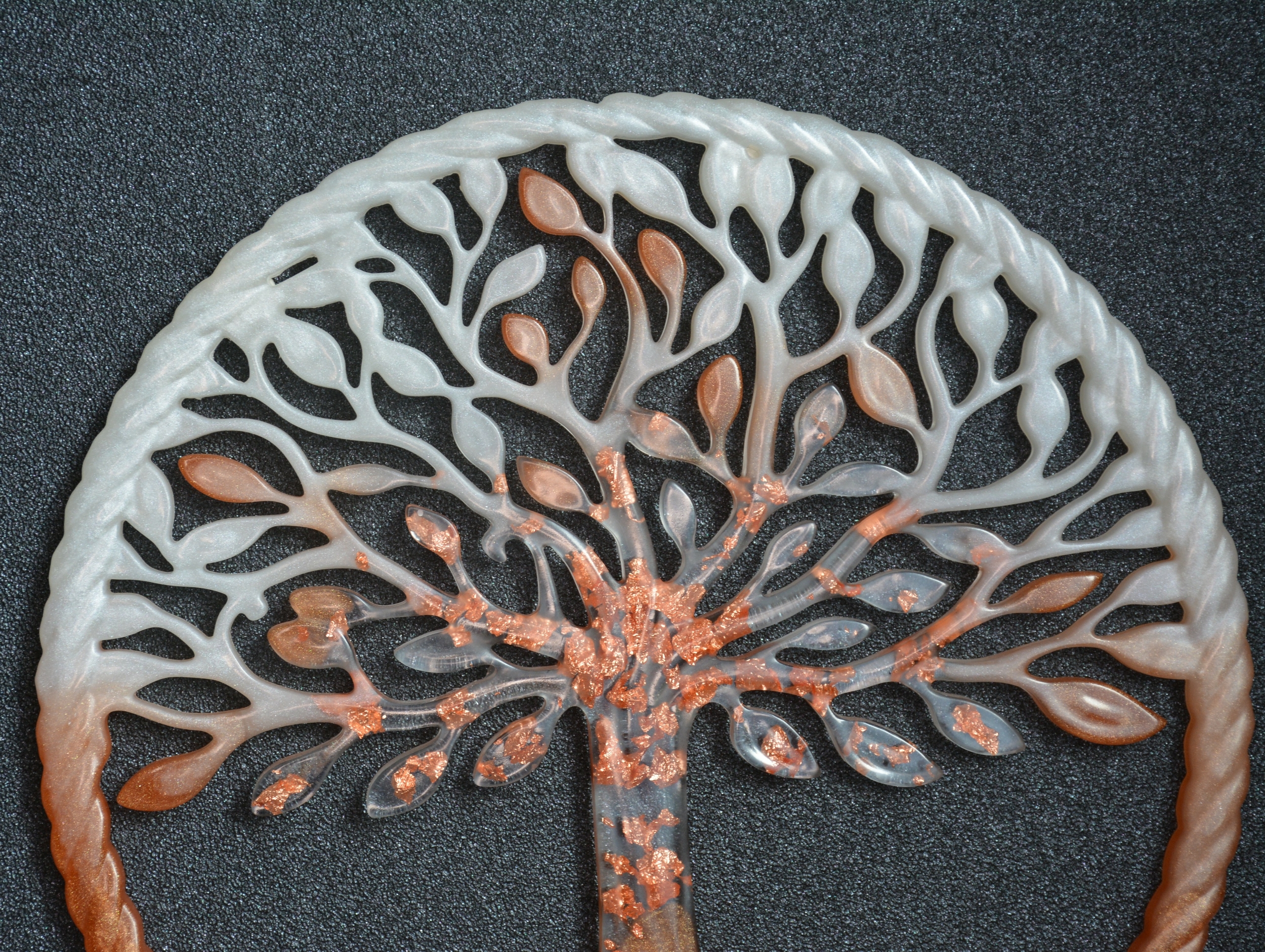 arbre de vie blanc et bronze 1