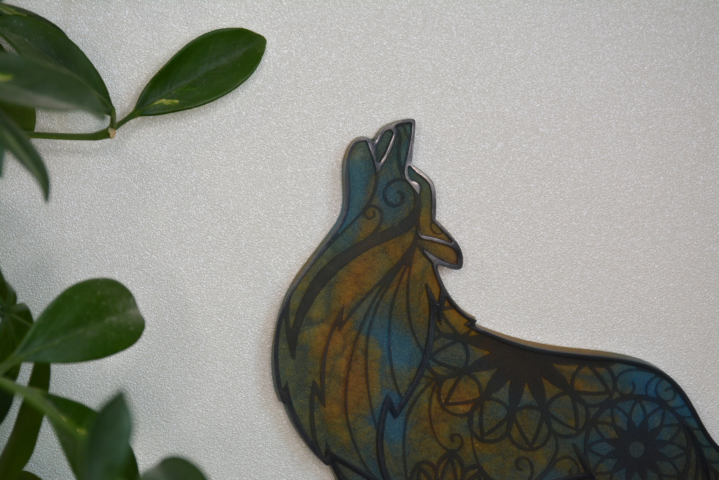 Loup bleu et bronze 1