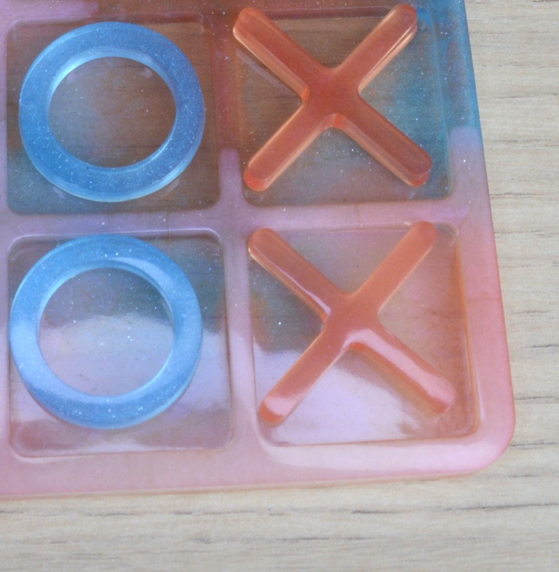 Morpion rose et bleu 1