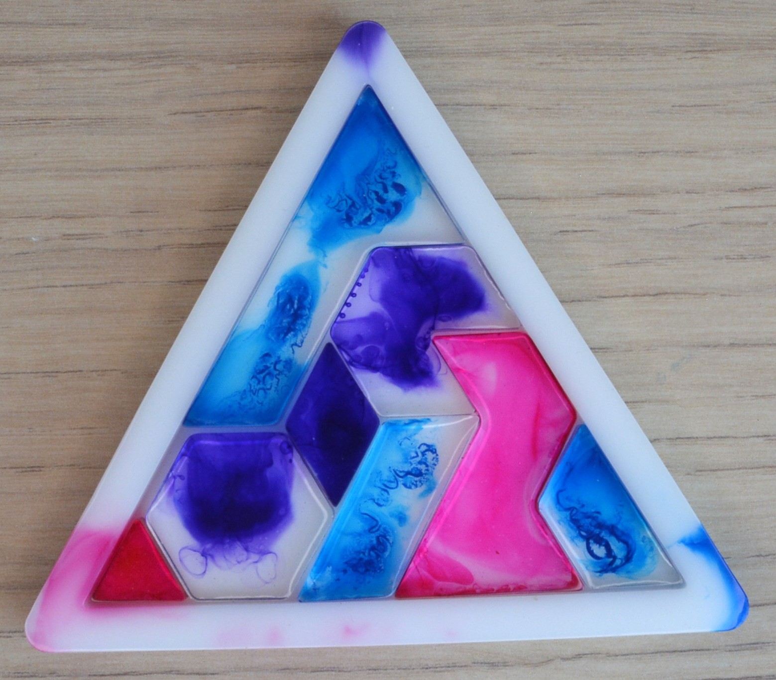 Gouttes rose, violet et bleu 1 1
