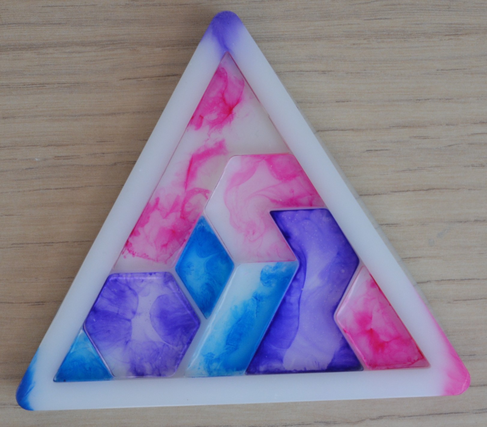 Gouttes rose, violet et bleu 2 1