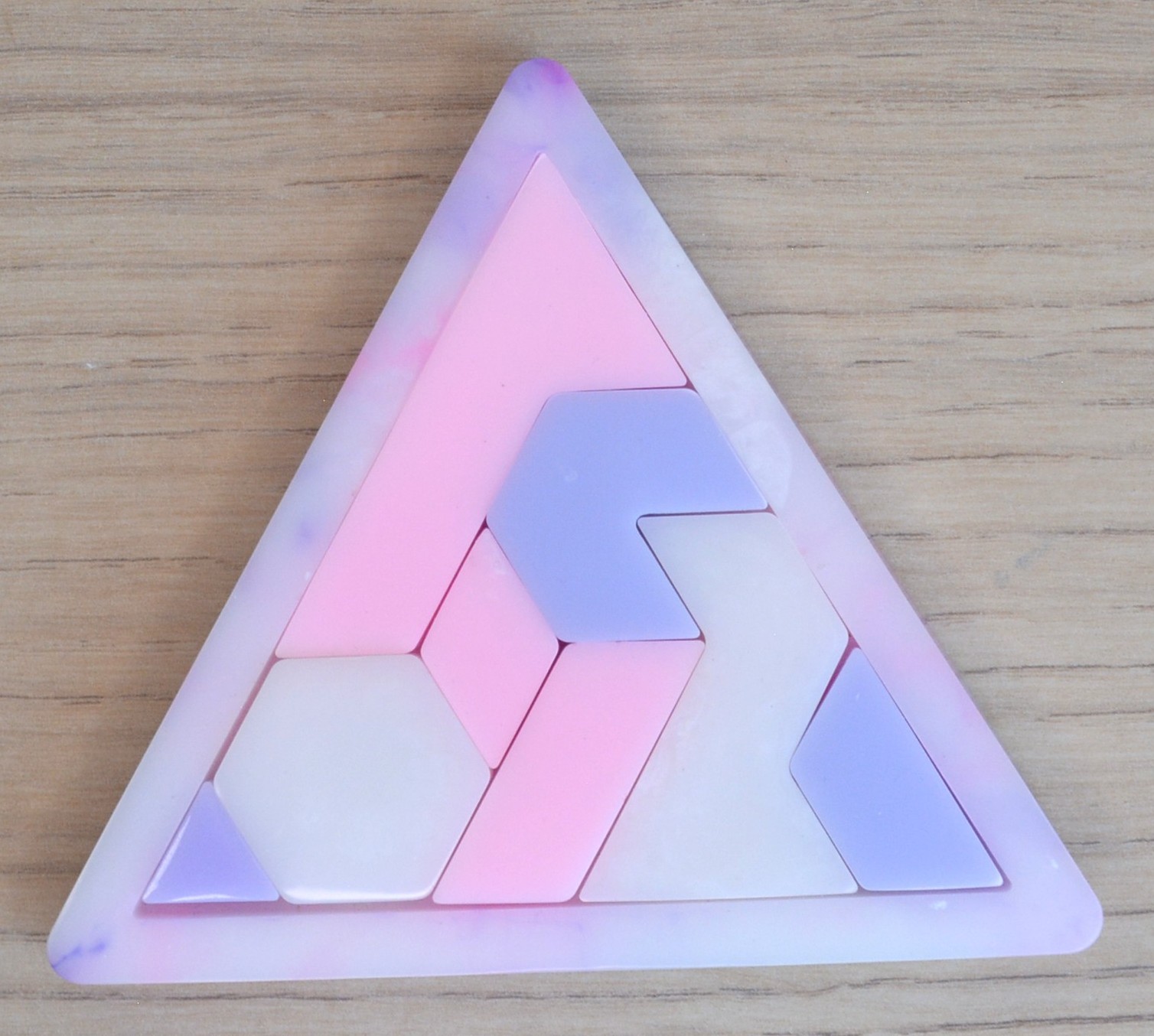 Rose, violet et blanc 1
