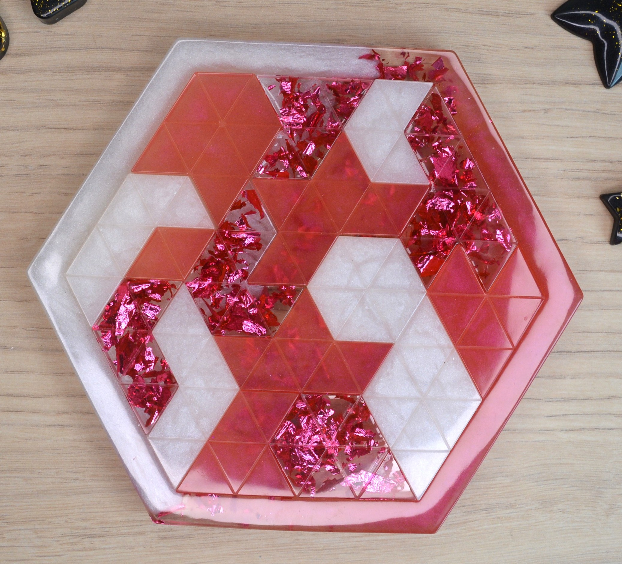 Rose et blanc 1