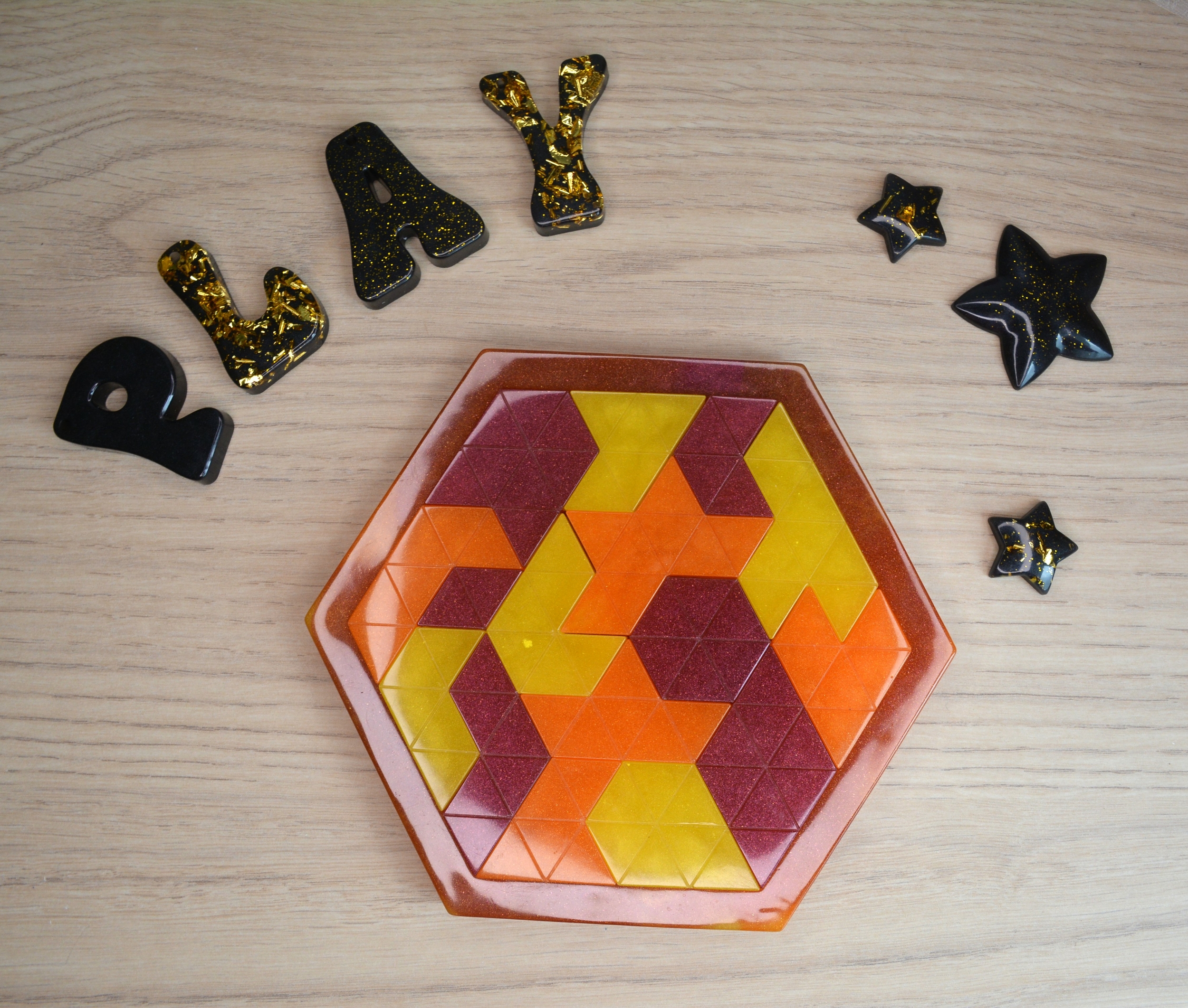 Rouge, orange et jaune 1