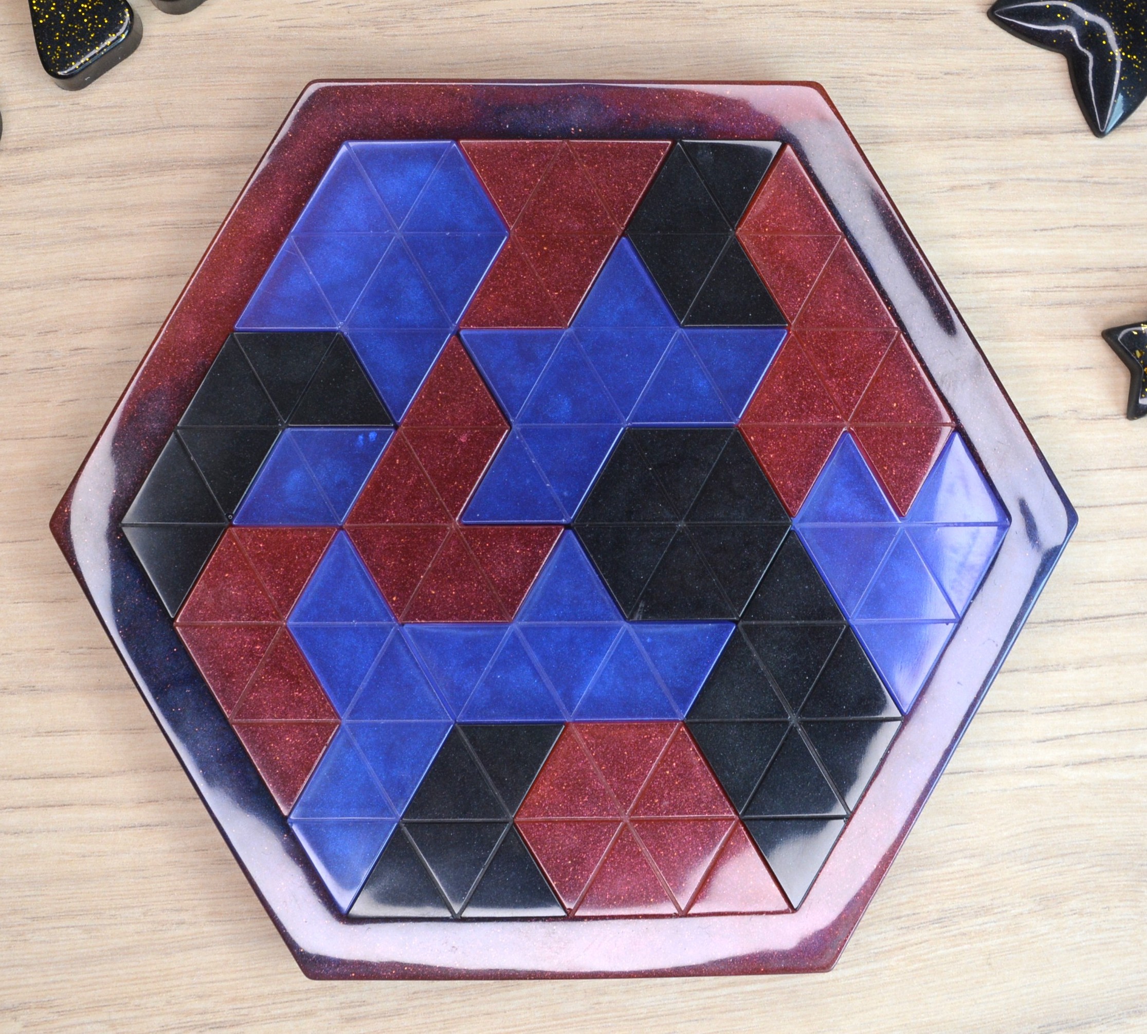 Rouge, bleu et noir 1