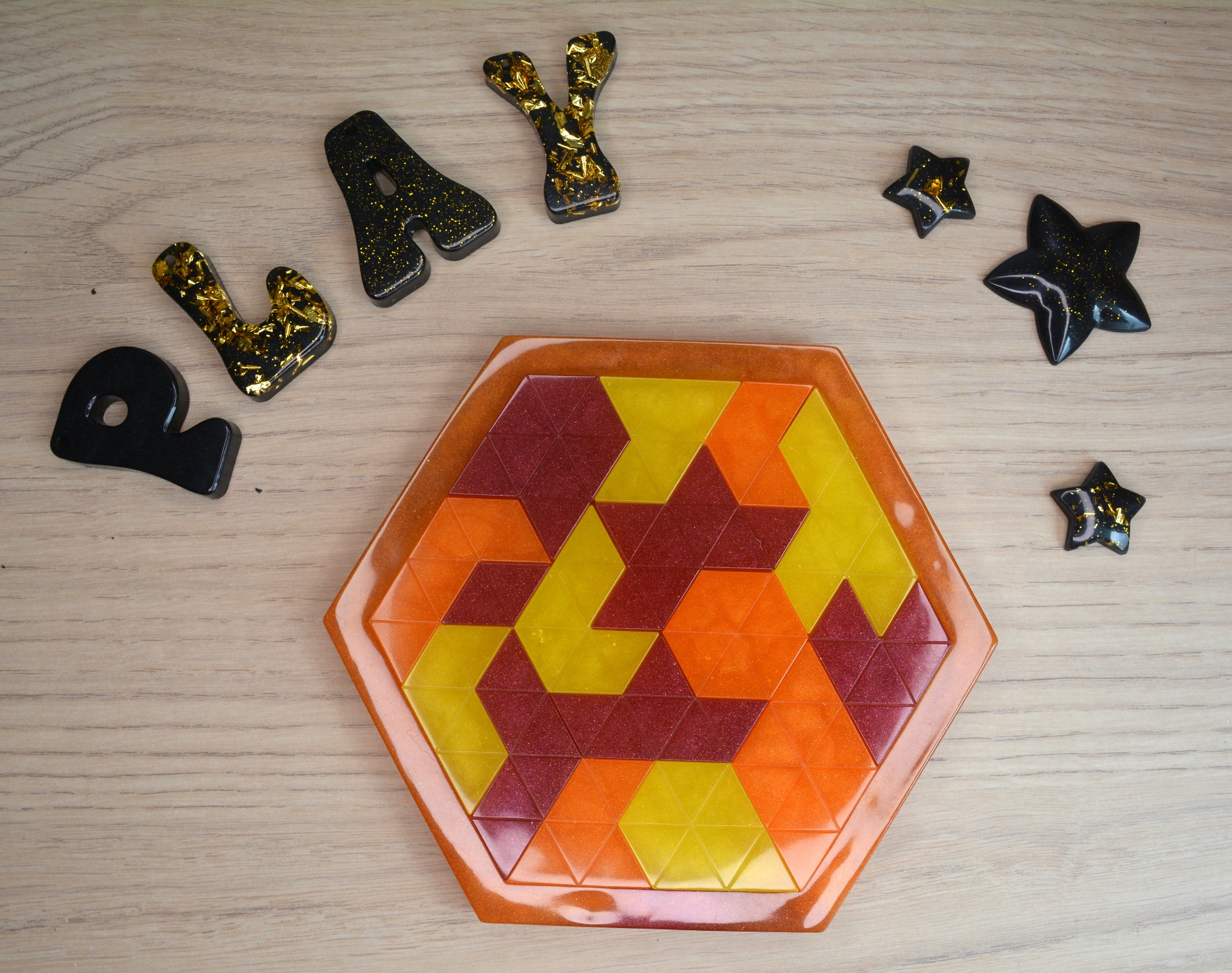 Rouge, orange et jaune 2