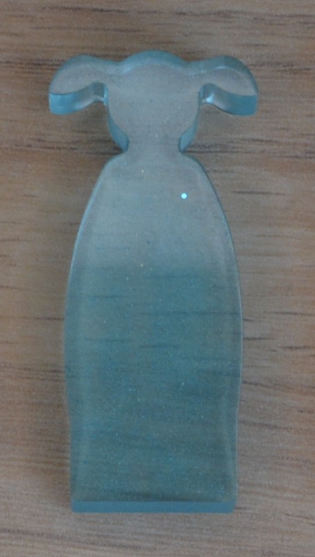 Bleu transparent