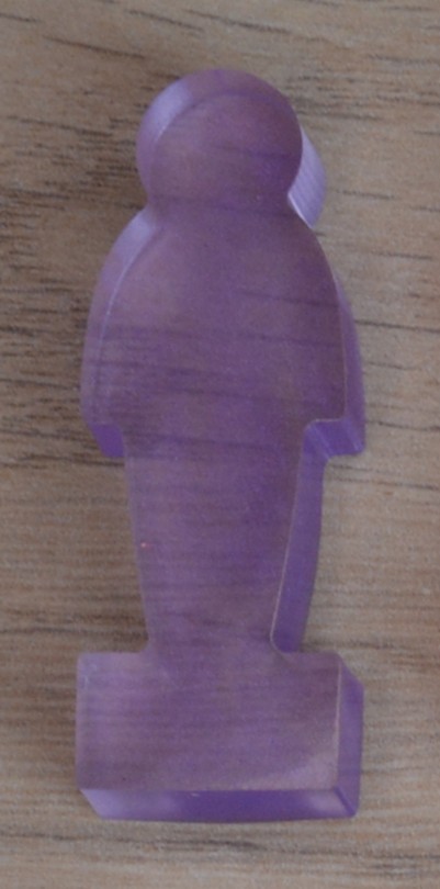 Violet transparent