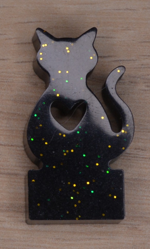 Noir paillettes 1