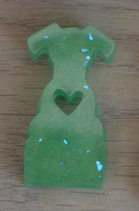 Vert paillettes