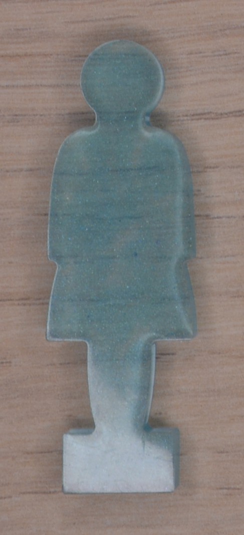 Bleu transparent