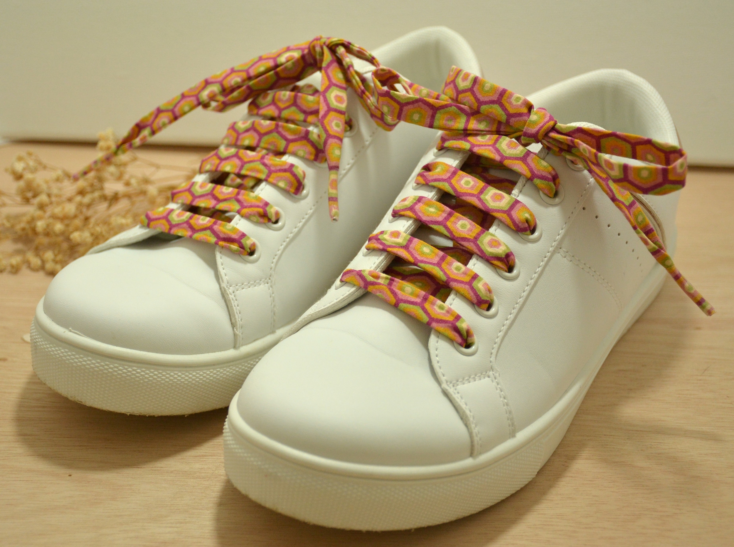 lacets hexagones
