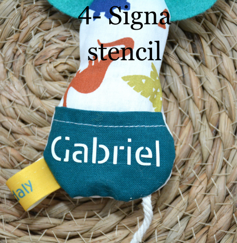 4- Signa stencil