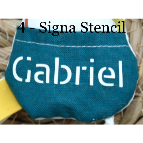 4- Signa stencil