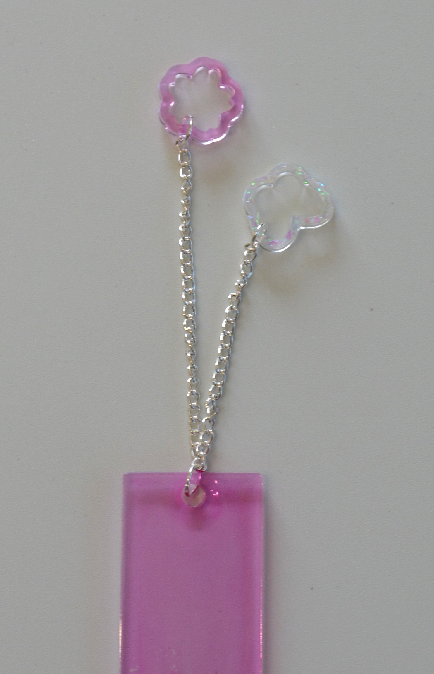 Marque page rose8