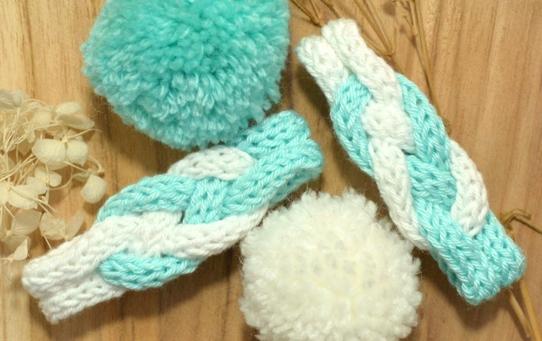 barrette enfant glacier et blanc