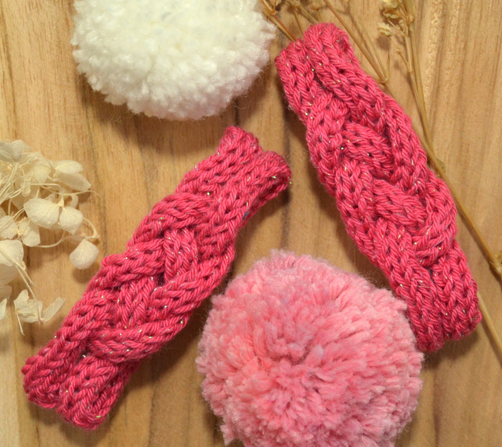 barrette enfant framboise