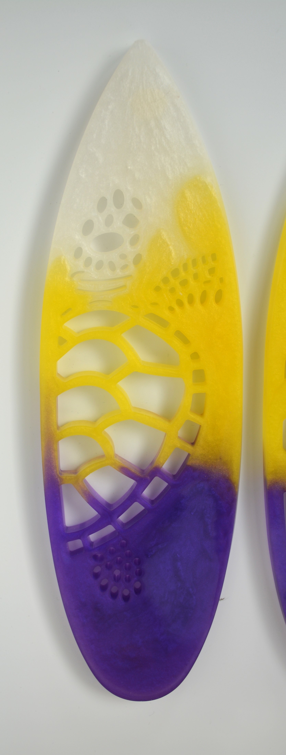 Planches blanc jaune violet 3
