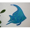 Poisson vert, bleu et violet