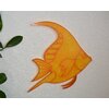 Poisson jaune, orange et rouge