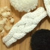 barrette enfant blanc