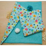 Serviette de toilette enfant petits monstres