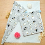 Serviette de toilette enfant chat