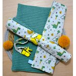 serviette de table enfant dinosaures