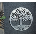 arbre de vie blanc et argent