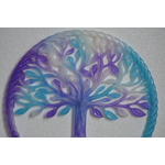 arbre de vie violet, bleu et blanc 1
