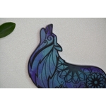 Loup bleu et violet