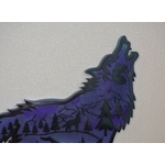 Loup bleu et violet 1