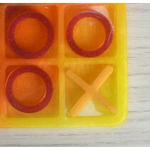 Morpion rouge, orange et jaune 1