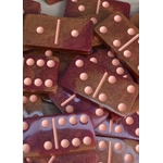 Dominos rouge et bronze 1