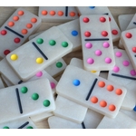 Dominos blanc 1