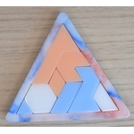 Bleu, orange et blanc 1