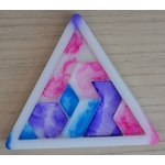 Gouttes rose, violet et bleu 2 1