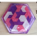 Rose, violet et blanc 1