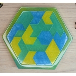 Vert, bleu et jaune 1