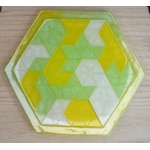 Vert, jaune et blanc 1