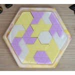 Violet, jaune et blanc 1
