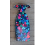 Paillettes roses et bleues
