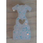 Blanc paillettes 2