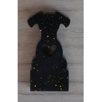 Noir paillettes or 2
