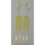 Marque page jaune