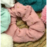 chouchou enfant rose