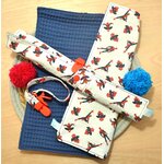 serviette de table enfant spiderman