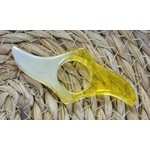 Bague de lecture blanc jaune